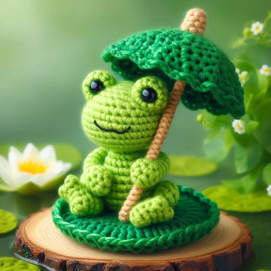 Amigurumi Frog