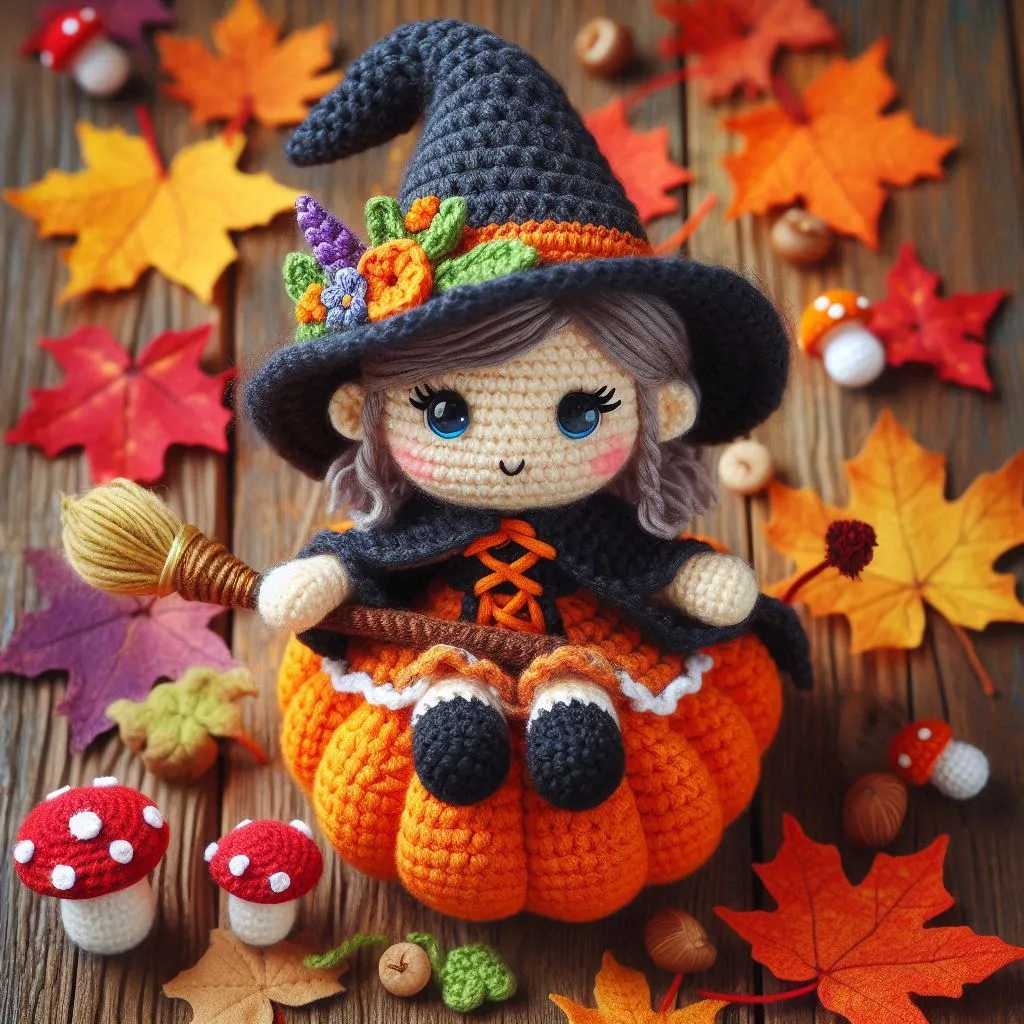 Little Witch in Amigurumi