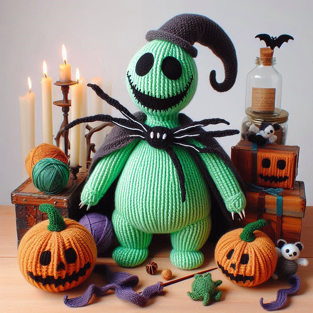 Oogie Boogie Amigurumi Crochet