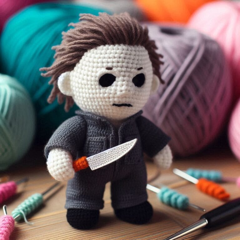 Michael Myers Amigurumi Crochet Doll