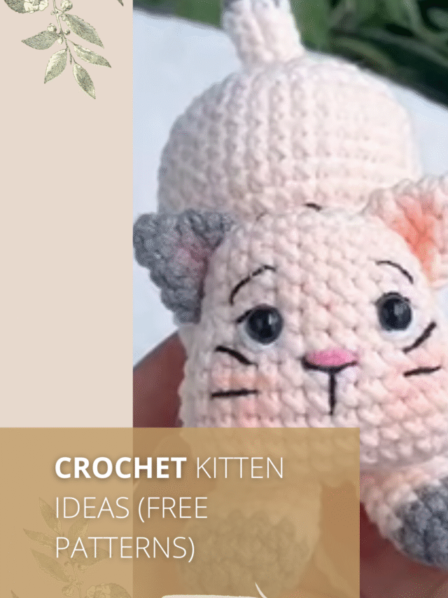 Crochet kitten ideas Free Patterns