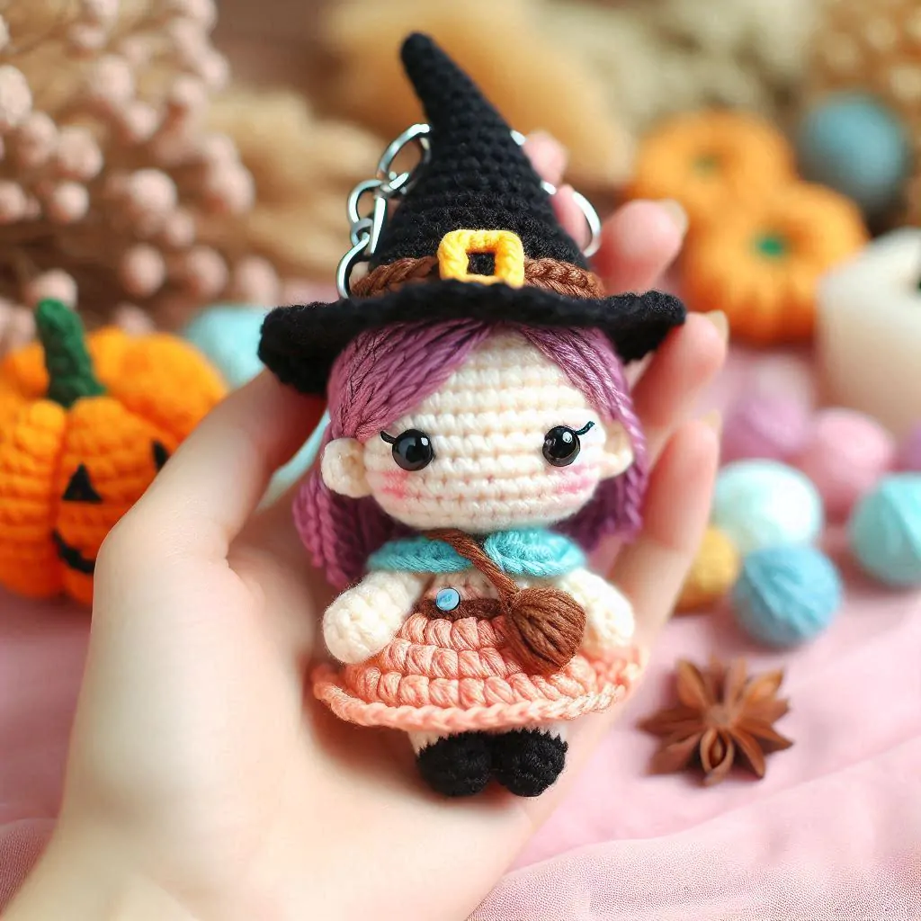 Witch Doll Keychain