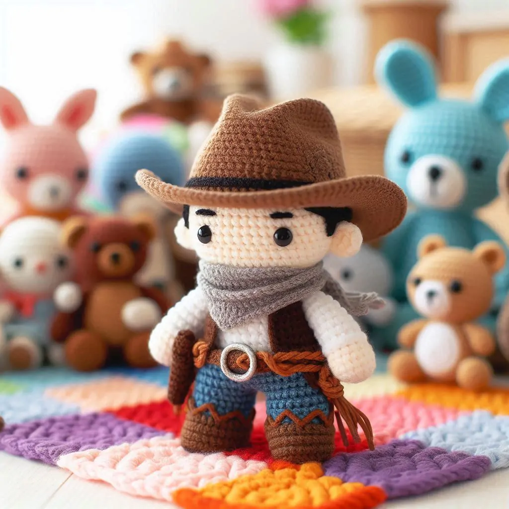 Cowboy in Amigurumi