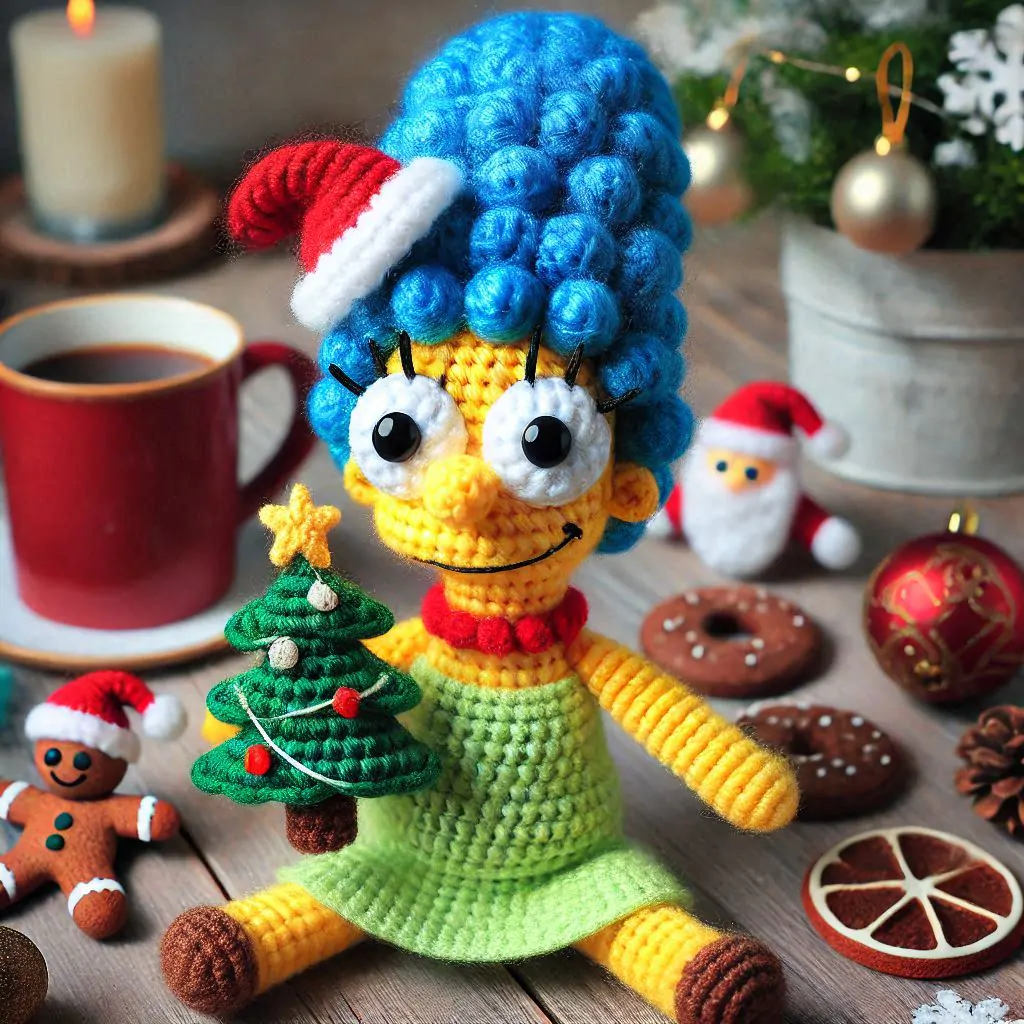 Christmas Marge Amigurumi